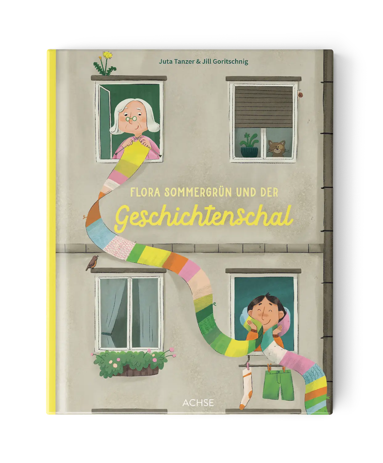 flora sommergrün und der geschichtenschal flora sommergrün und der geschichtenschal cover kinderbuch