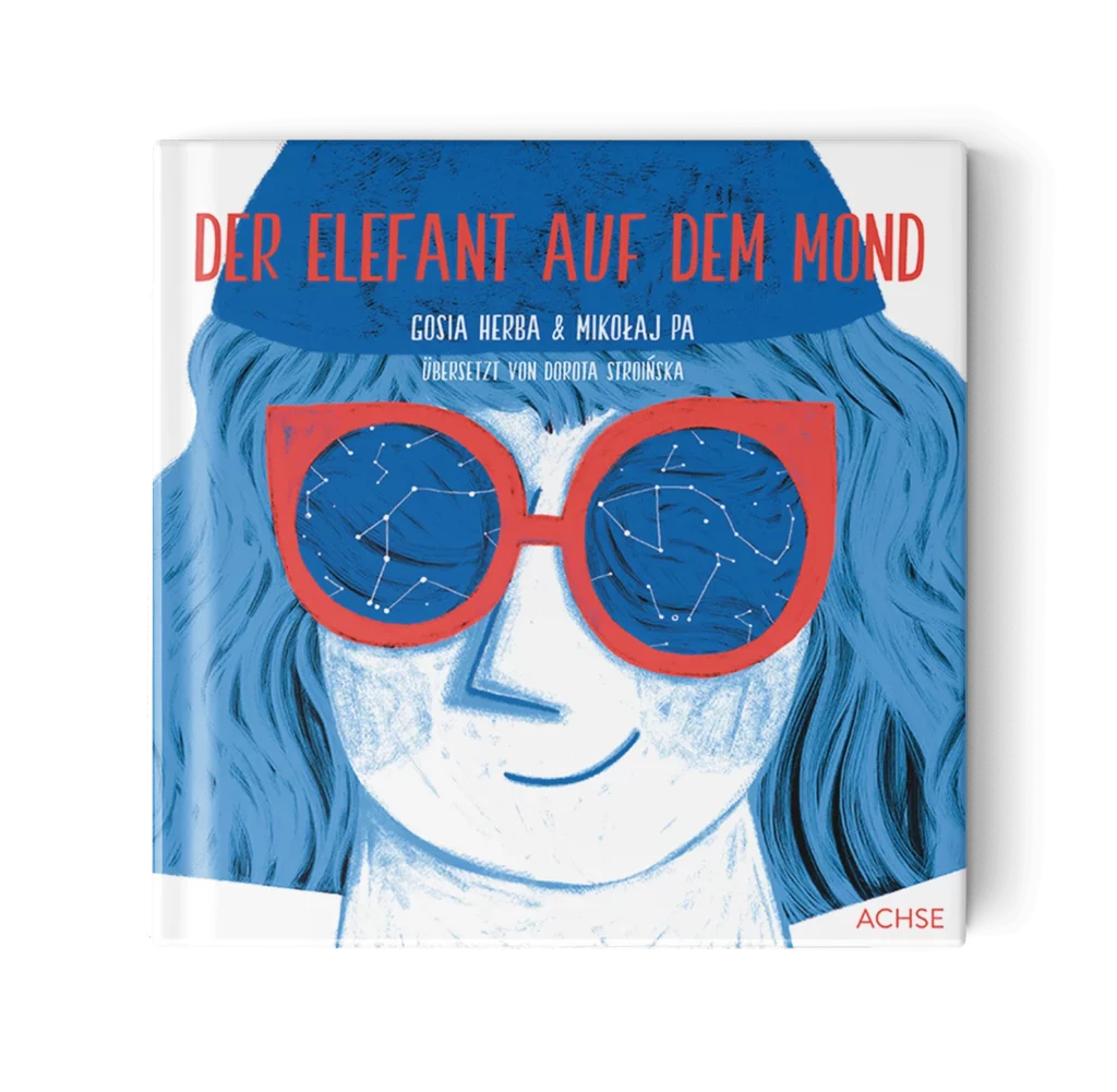 Cover Kinderbuch Der Elefant auf dem Mond