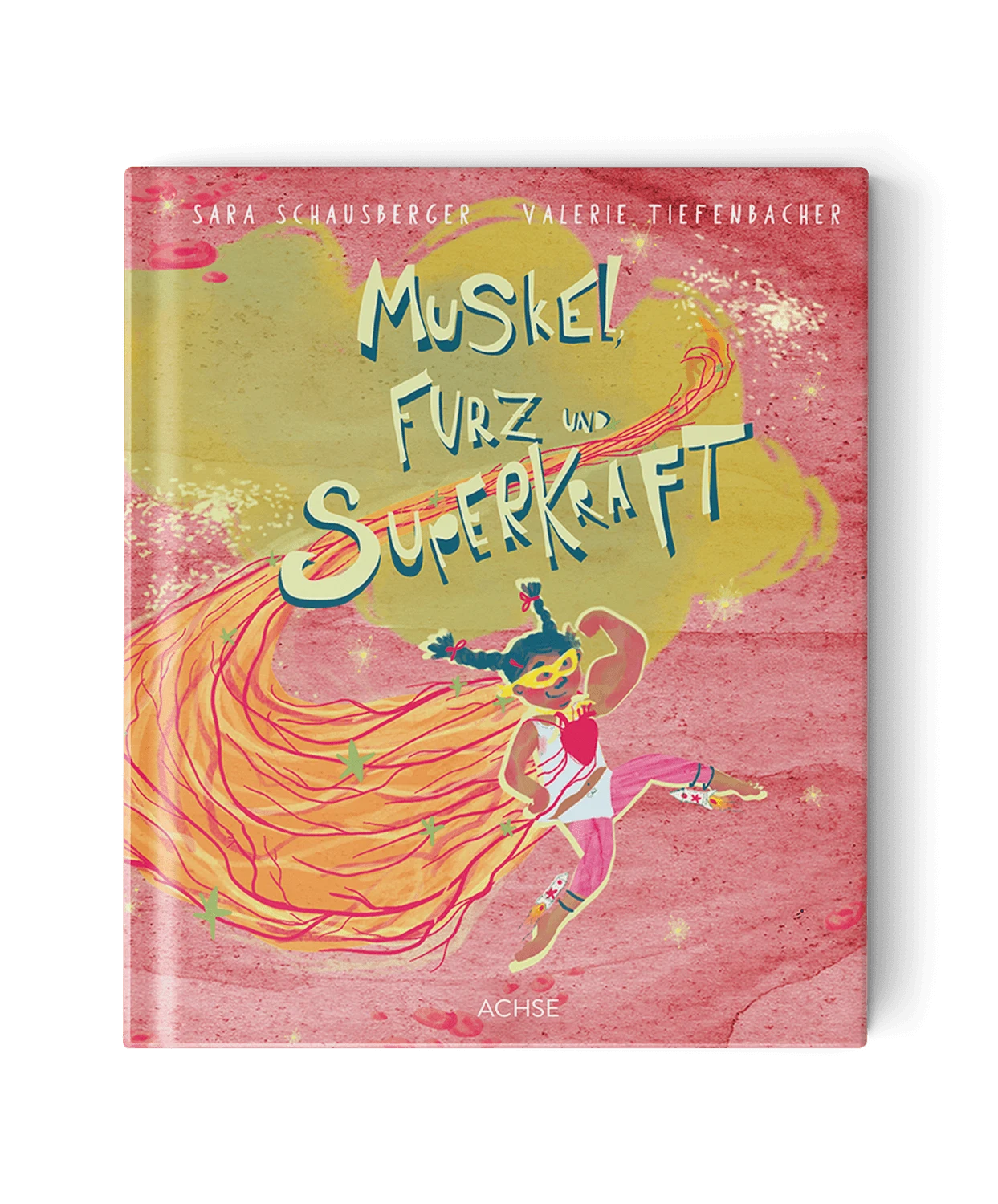 Musekel, Furz und Superkraft Cover Kinderbuch Muskel, Furz und Superkraft
