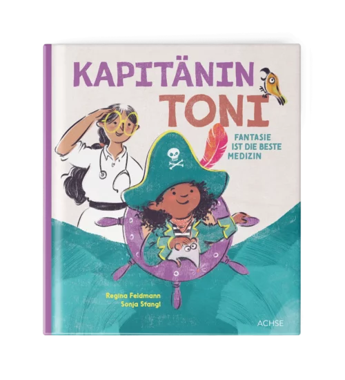 ACHSE VERLAG Cover Kinderbuch Kapitänin Toni