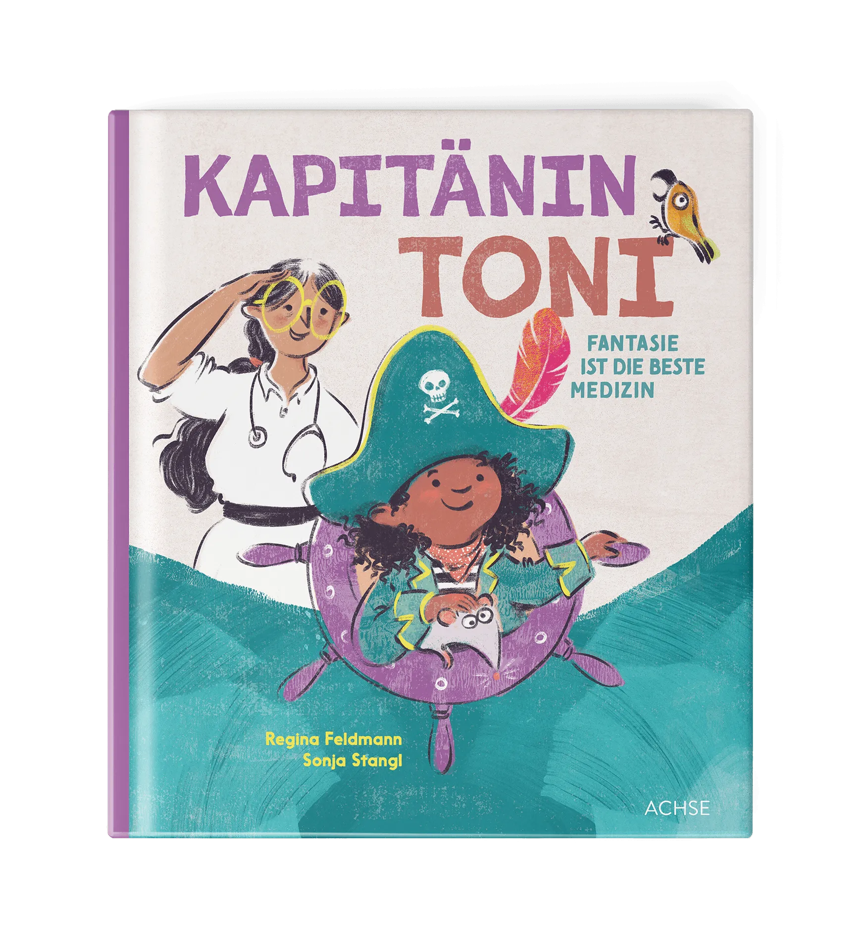 Kapitänin Toni Cover Kinderbuch Kapitänin Toni